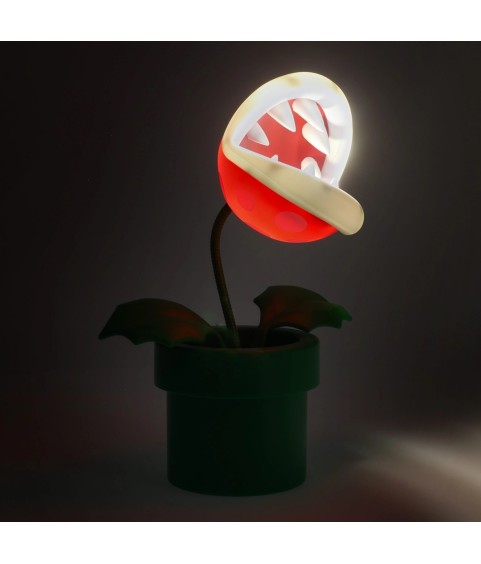 Lamp - Super Mario - Piranha Plant