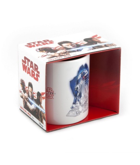 Mug - Mug(s) - Star Wars - R2-D2 Brushstrocke - The Last Jedi
