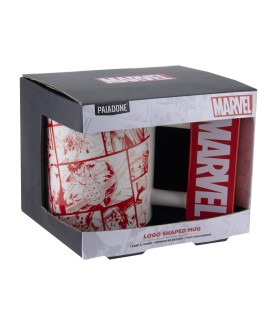 Mug - Marvel - Logo Shaped Mug