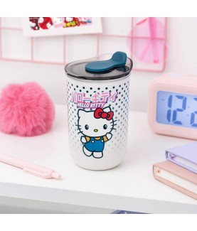 Bouteille - Isotherme - Sanrio - Japanese Marks - Kitty White
