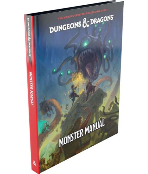 Book - role-playing game - Dungeons & Dragons - Monster Manual 2025