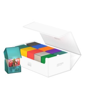 Boîte pour cartes - Boîte à Cartes - Arkhive 800+ - Blanc - XenoSkin