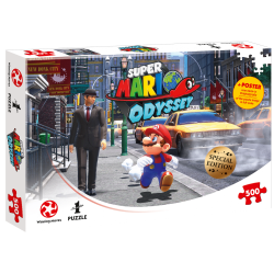 Puzzle - Solo - Casse tête/Réflexion - Indépendant de la langue - Super Mario - New Donk City - 500 pcs