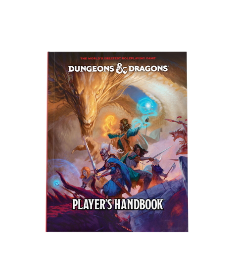 Book - role-playing game - Dungeons & Dragons - Player's Handbook 2025