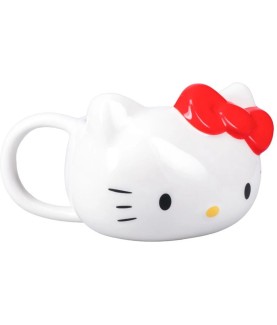 Mug - 3D - Sanrio - Kitty White