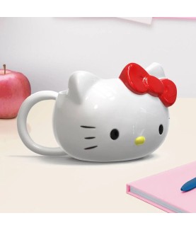 Mug - 3D - Sanrio - Kitty White