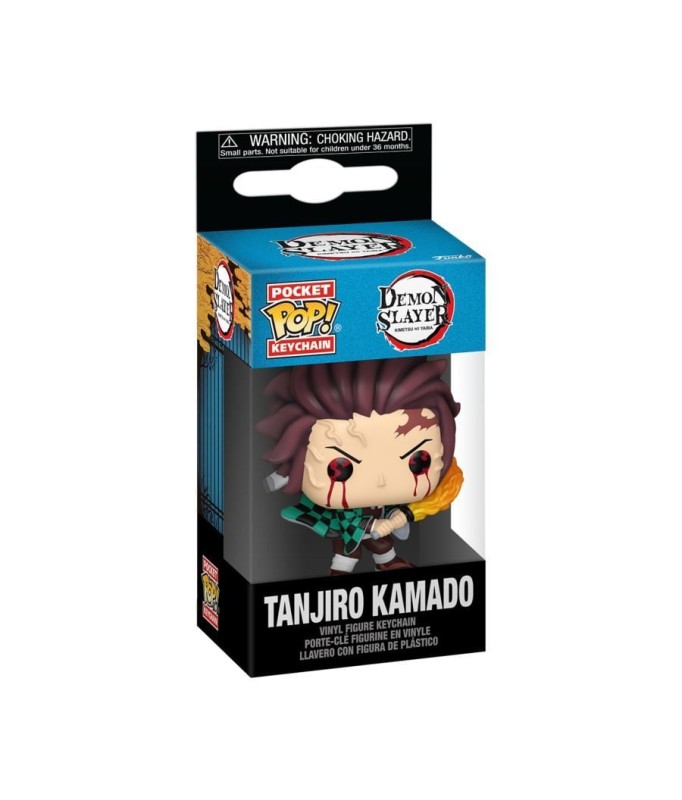 Keychain - Pocket Pop! - Demon Slayer - Sun Breathing - Tanjiro Kamado