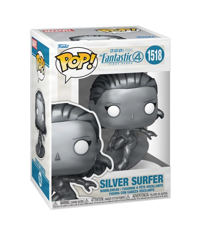 POP - Marvel - Les 4 Fantastiques - 1518 - Surfer d'Argent