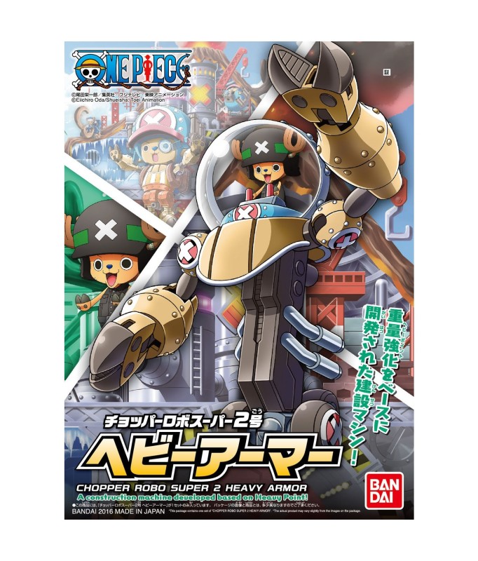 Maquette - One Piece - Chopper Robot Super (2) - Heavy Armor - Tony Tony Chopper