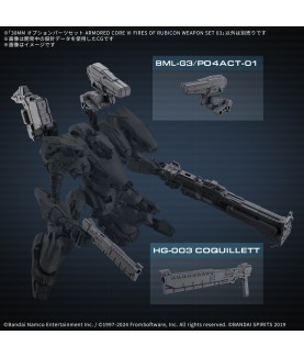 Model accessories - Armored Core - Weapon Set