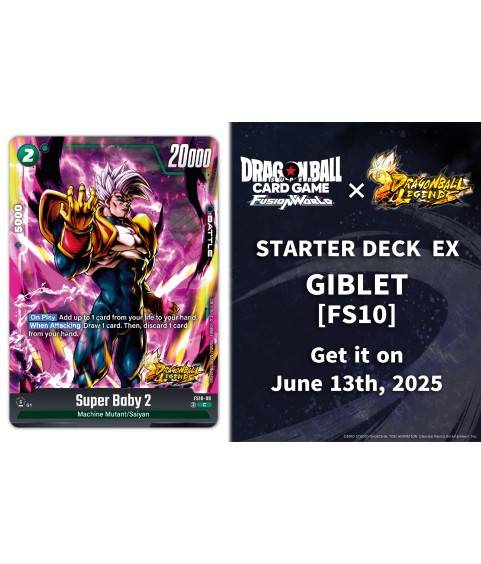 Sammelkarten - Starter Deck - Dragon Ball - Starter Deck - "Fusion World" - FS10 - Giblet 