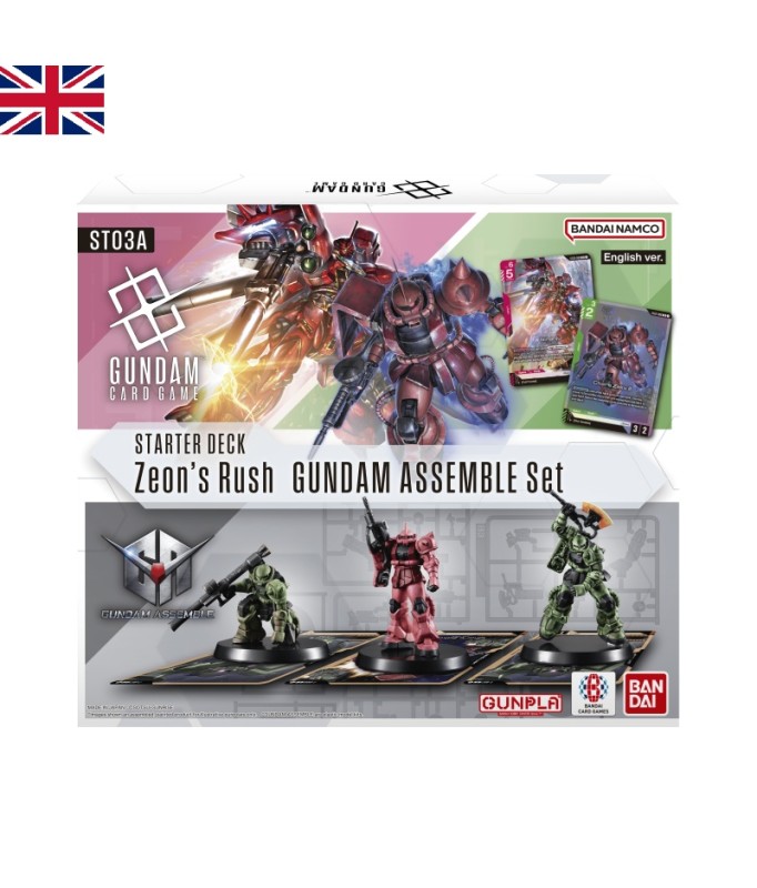 Trading Cards - Deck - Gundam - ST03A - Zéon's Rush