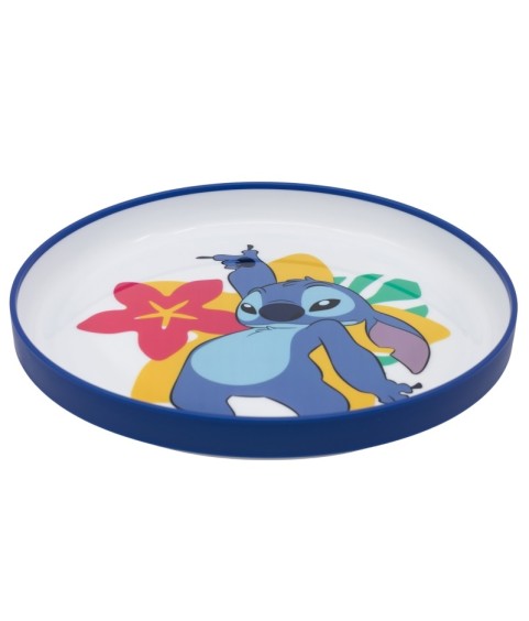 Assiette - Antidérapant - Lilo & Stitch - Stitch
