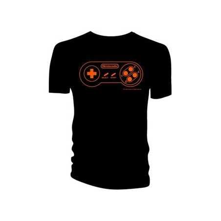 T-shirt - Nintendo - SNES controller - M Homme 