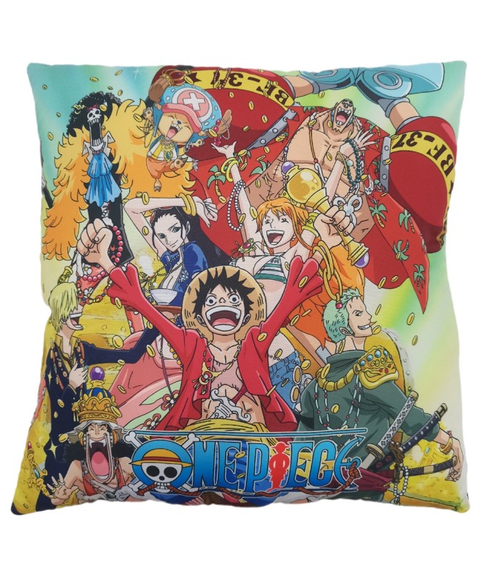 Coussin - One Piece - Équipage du Chapeau de Paille - 40x40