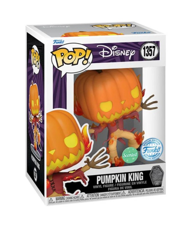 POP - Marvel - L'Étrange Noël de Mr. Jack - 1357 - Pumpkin King (SC) - Jack Skellington