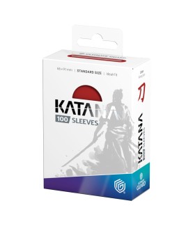 Sleeves - 100 Pcs - Katana - Standard - Rising Sun