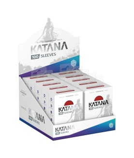 Sleeves - 100 Pcs - Katana - Standard - Rising Sun
