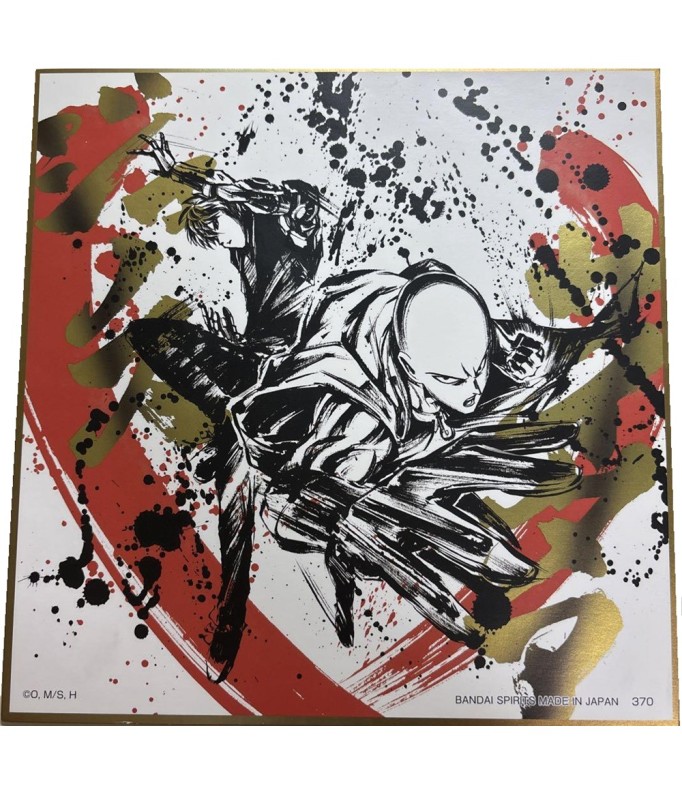 Poster - Ichibansho - One Punch Man - Shikishi - Genos & Saitama - It Ended with One Punch Again