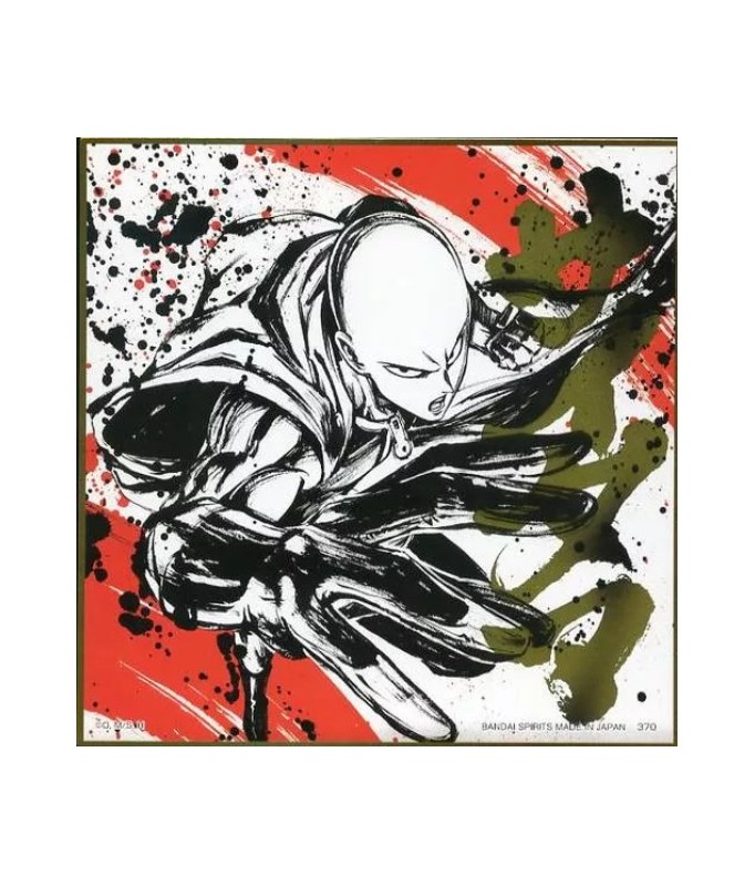 Poster - Ichibansho - One Punch Man - Shikishi - Saitama Punch - It Ended with One Punch Again - Saitama