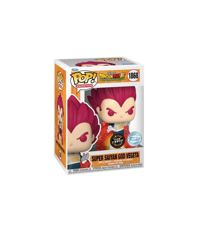 POP - Animation - Dragon Ball - 1868 - Super Saiyan God Vegeta - Special Edition Chase
