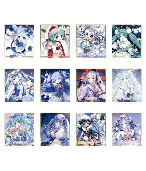 Poster - Ichibansho - Vocaloïd - Shikishi Mini - Muguet Miku - Hatsune Miku