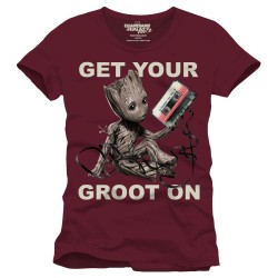 T-shirt - Les Gardiens de la Galaxie - Groot - M Unisexe 