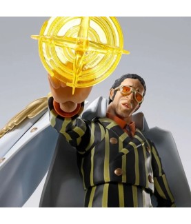 Figurine articulée - S.H.Figuart - One Piece - Kizaru Borsalino - Future Island Egghead