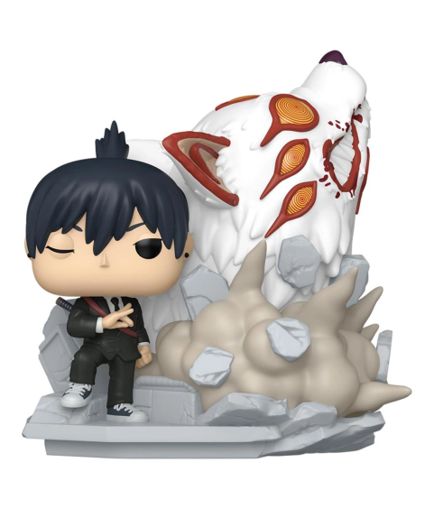 POP - POP Animation - Chainsaw Man - 1972 - Aki - Fox Devil - POP Moment