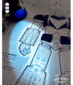 Poster - UFO Robot Grendizer - Robot - "Print UV" - A4 - Grendizer