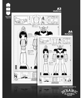 Poster - UFO Robot Grendizer - Robot - "Print UV" - A4 - Grendizer