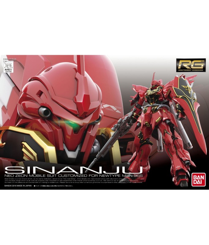 Modell - Real Grade - Gundam - MSN-06S Sinanju