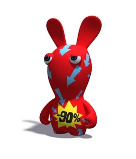 Static Figure - Raving Rabbids - Sale Rabbid