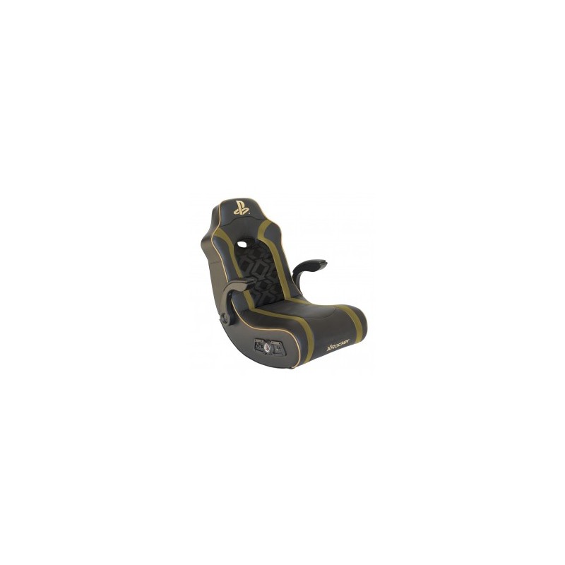 Fauteuil à Bascule Gaming - Sony Gold - Noir/Or - X-Rocker 2019
