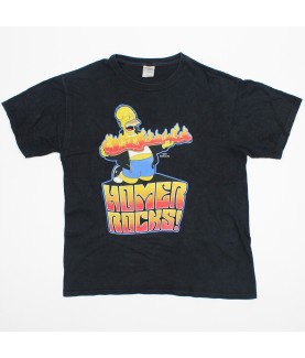 T-shirt - The Simpsons - Homer Rocks - XL Homme 