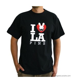 T-shirt - Raving Rabbids - I Love Rabbids - XL Homme 