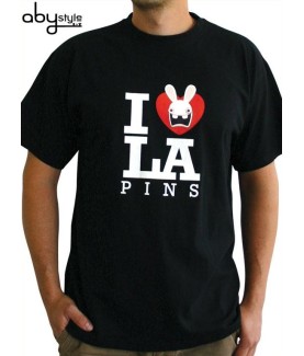 T-shirt - Raving Rabbids - I Love Rabbids - XL Homme 