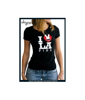 T-shirt - Lapin Crétin - I Love Lapins - L Femme 