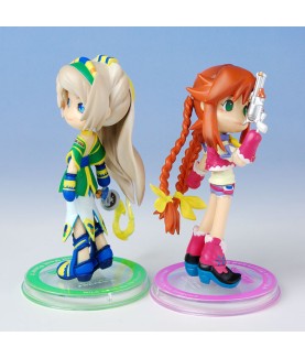 Figurine Statique - Wild Arms - Rebecca Streisand & Avril Vent Fleur