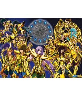 Poster - Roulé et filmé - Saint Seiya