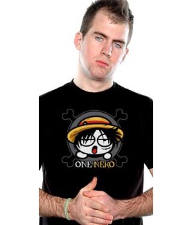 T-shirt - Parodie - Monkey D. Ruffy - XS Homme 