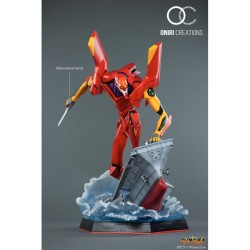 Statue - Evangelion - Eva-02 - First Appearance