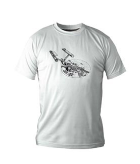 T-shirt - Star Trek - U.S.S. Entreprise - M Homme 