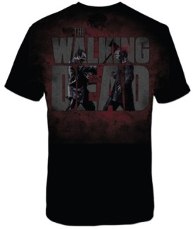 T-shirt - Walking Dead - Axed Zombie - L Homme 