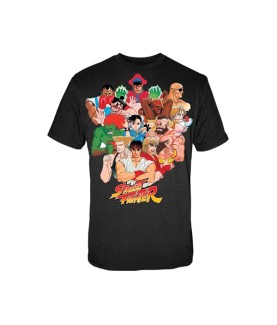 T-shirt - Street Fighter - Heroes - M Homme 