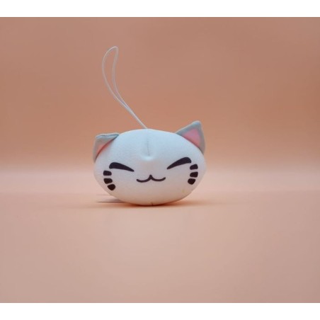 Peluche - Nemuneko - Blanc - Coll. balle Antistress