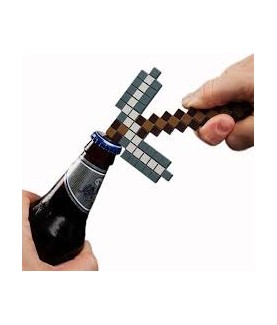 Accessoire cuisine - Décapsuleur - Minecraft - Pioche