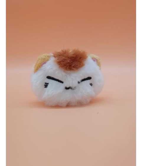 Peluche - Nemuneko - Blanc et Brun - Coll. Shizudenki