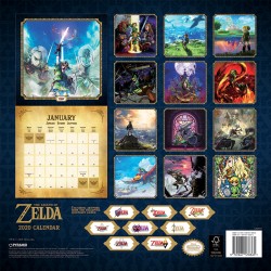 Organisateur - Calendrier - Zelda - 2020