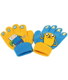 Schal & Handschuh - Adventure Time, Abenteuerzeit mit Finn und Jake - Jack & Finn - Unisexe 